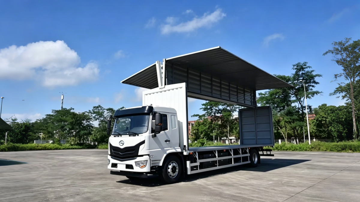 wing body truck