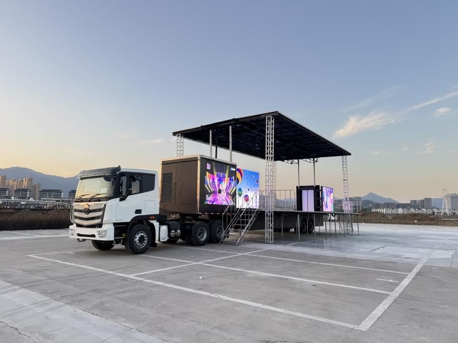 Mobile LED stage Truck
