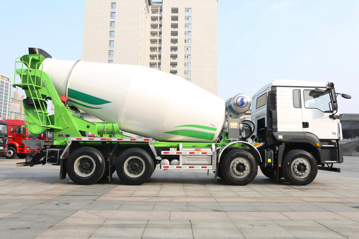 Concrete mixer truck